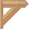 Ekena Millwork Traditional Rough Sawn Arts and Crafts Outlooker, Western Red Cedar, 8"W x 24"D x 24"H OUT08X24X24TRA03RWR - alternate 3